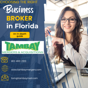 A Florida business broker smiling at a camera in Tampa